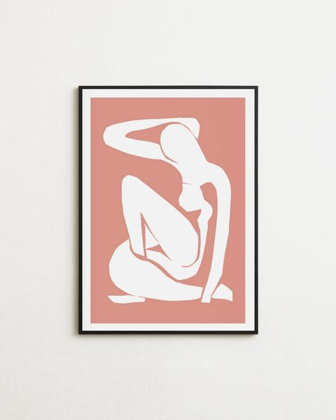 Figure in Blush - FrenzyFrame