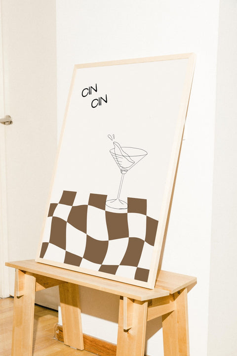 Cin Cin in Brown - FrenzyFrame