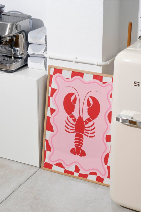 Lobster Stamp – Rosé Edition - FrenzyFrame