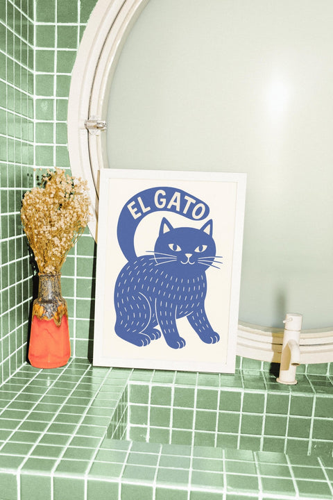 El Gato Azul - FrenzyFrame