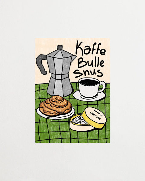Kaffe, Bulle, Snus
