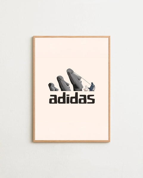 Adidas poster visad med ram som tillval – FrenzyFrame