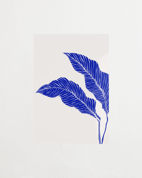 Bold Botanica 2 poster med botanisk design – FrenzyFrame