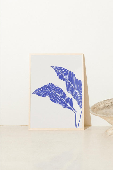 Bold Botanica 2 poster visad med valfri ram i hemamiljö – FrenzyFrame