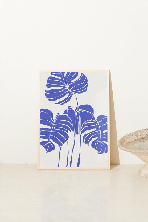 Bold Botanica poster visad med valfri ram – FrenzyFrame