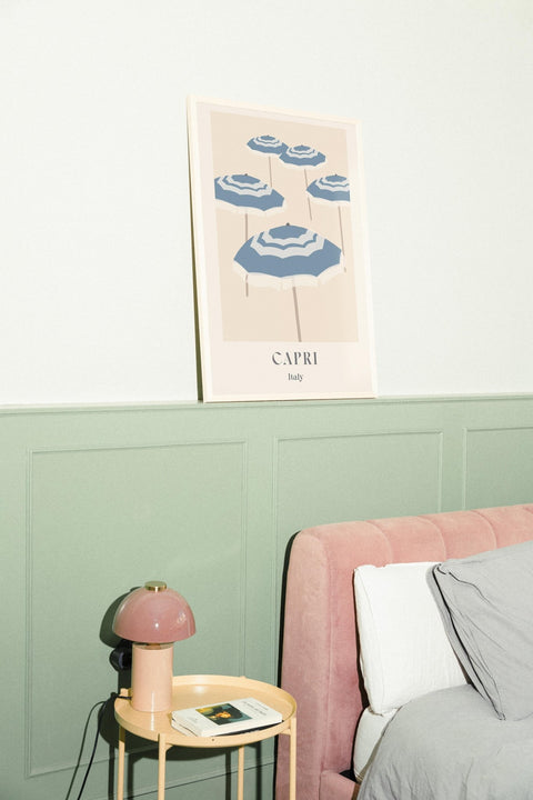 Capri Shade poster visad med valfri ram – FrenzyFrame