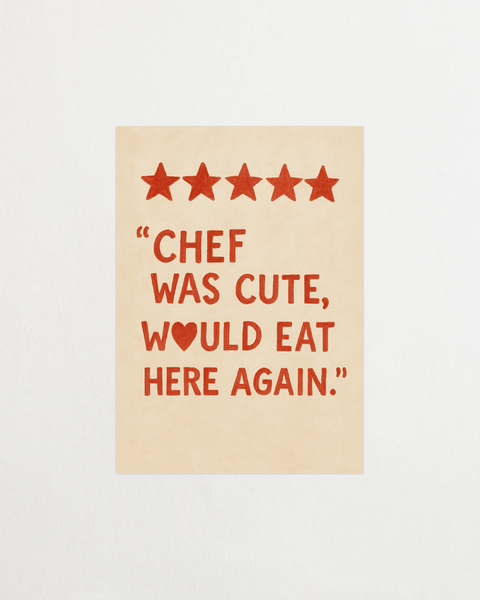 Five Stars, One Crush poster med illustrativ design – FrenzyFrame