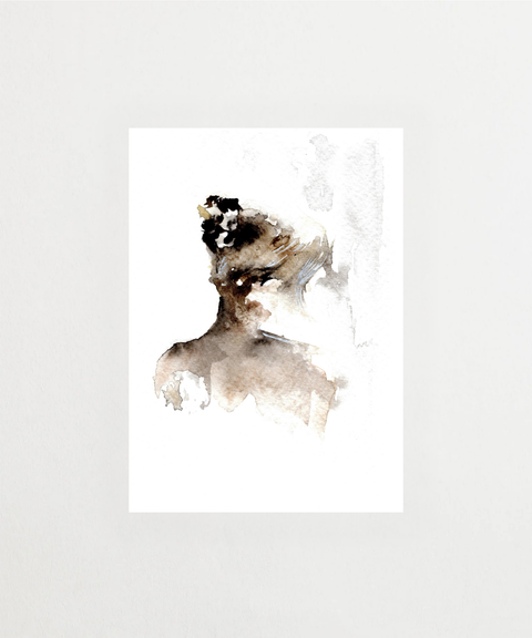 French Twist poster med eleganta håruppsättningar – FrenzyFrame