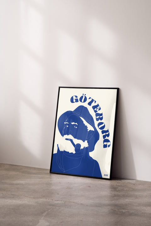 GBG Sjöman poster visad med valfri ram – FrenzyFrame