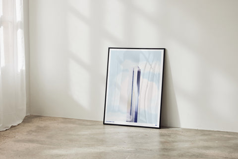 Karlatornet poster visad med valfri ram – FrenzyFrame