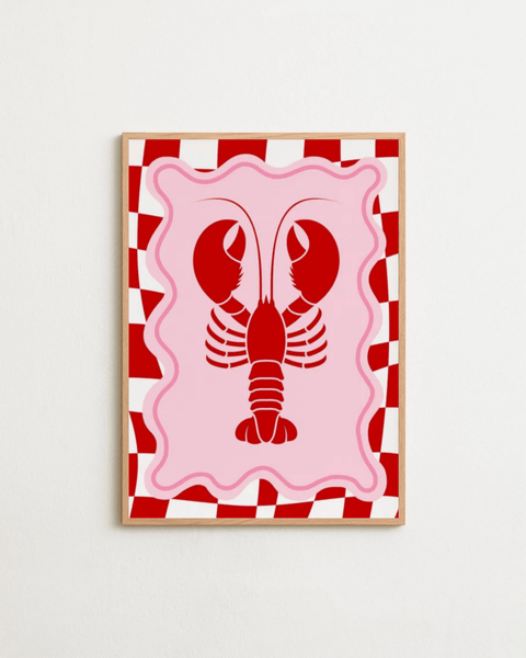 Lobster Stamp – Rosé Edition - FrenzyFrame