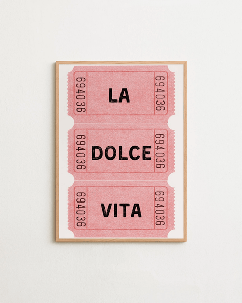 La Dolce Ticket - FrenzyFrame