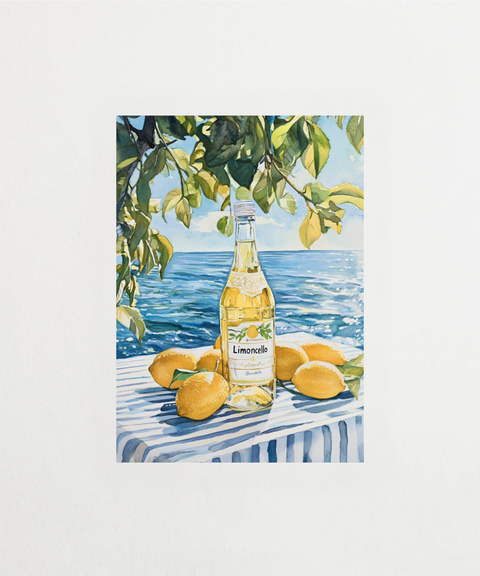 Lemonade by the Sea poster med sommarmotiv – FrenzyFrame