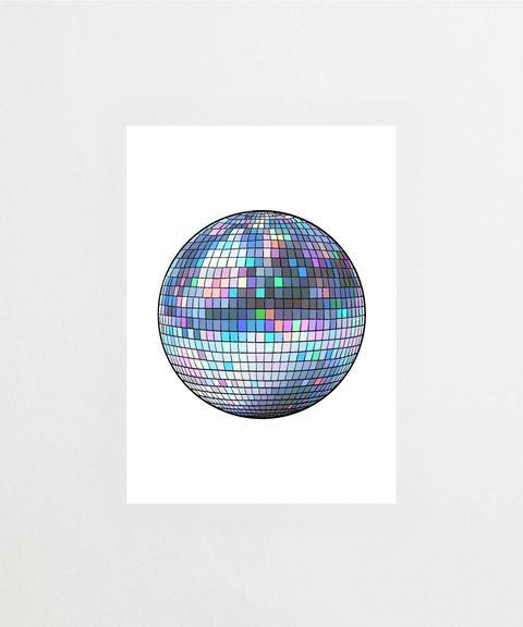 Lite disco har ingen dött av, svart poster – FrenzyFrame