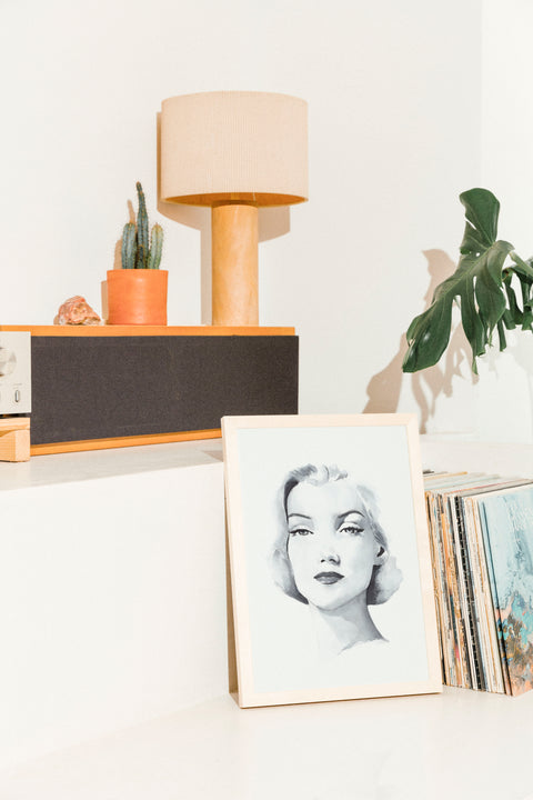 Marilyn III poster visad med valfri ram – FrenzyFrame