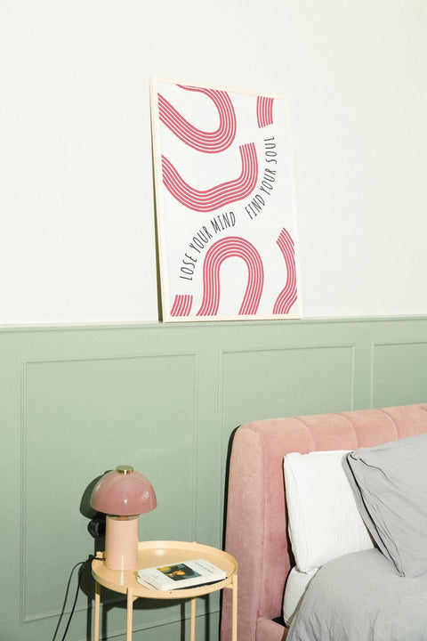 Mind Lost, Soul Found poster på vägg med valfri ram – FrenzyFrame