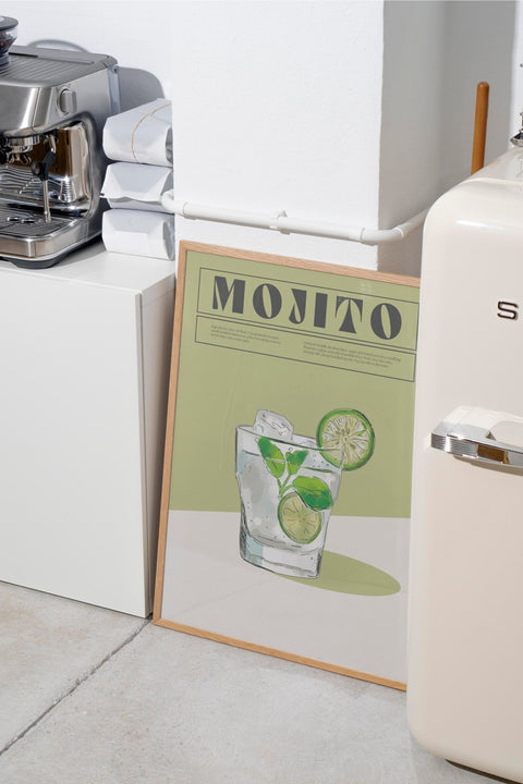 Mint to Be poster visad med valfri ram – FrenzyFrame