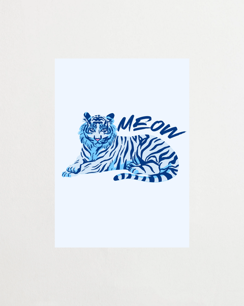 Blue Meow - FrenzyFrame