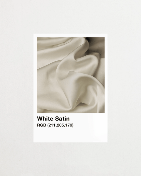 White Satin - FrenzyFrame