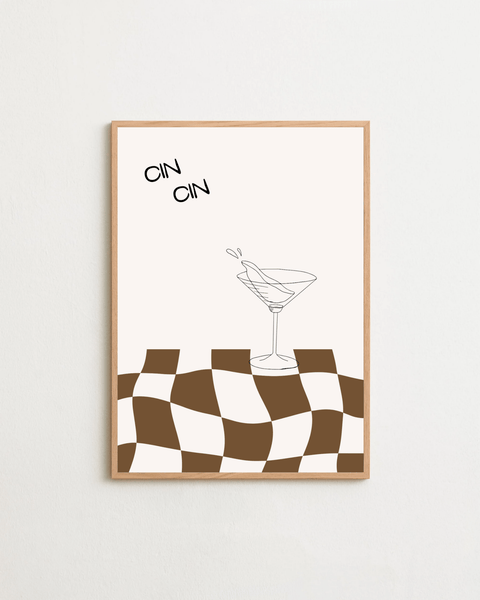 Cin Cin in Brown - FrenzyFrame