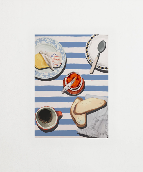 Petit Déjeuner poster med frukostmotiv – FrenzyFrame