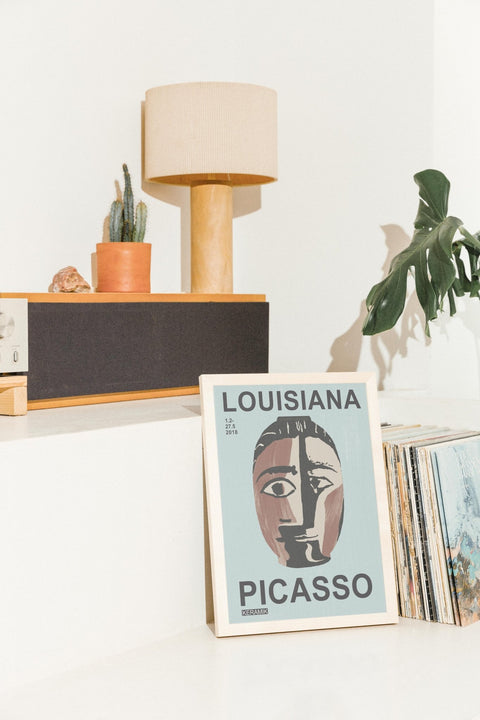 Picasso Louisiana poster visad med ram som tillval – FrenzyFrame