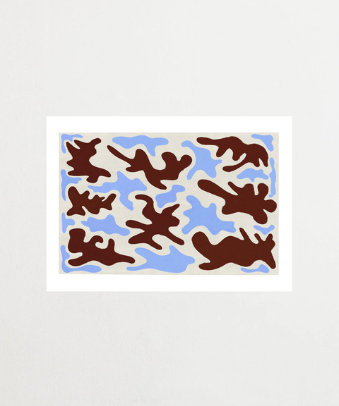 Plåtter poster med abstrakt design – FrenzyFrame