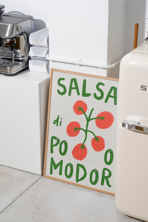 Pomadoro poster visad med valfri ram – FrenzyFrame
