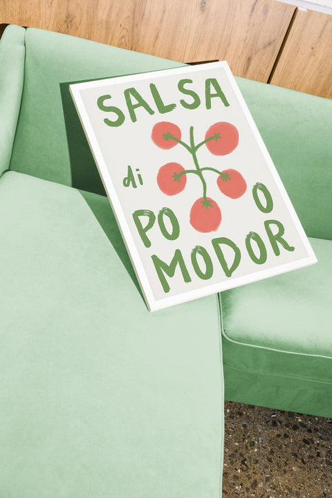 Pomadoro poster med ram som tillval – FrenzyFrame