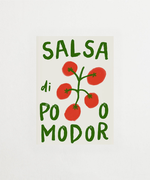 Pomadoro poster med tomat – FrenzyFrame