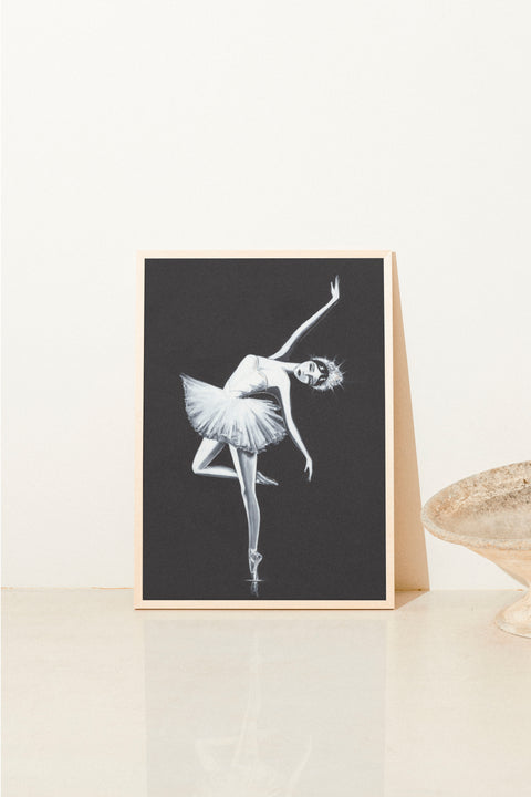 Prima Ballerina poster i miljö med ram som tillval – FrenzyFrame