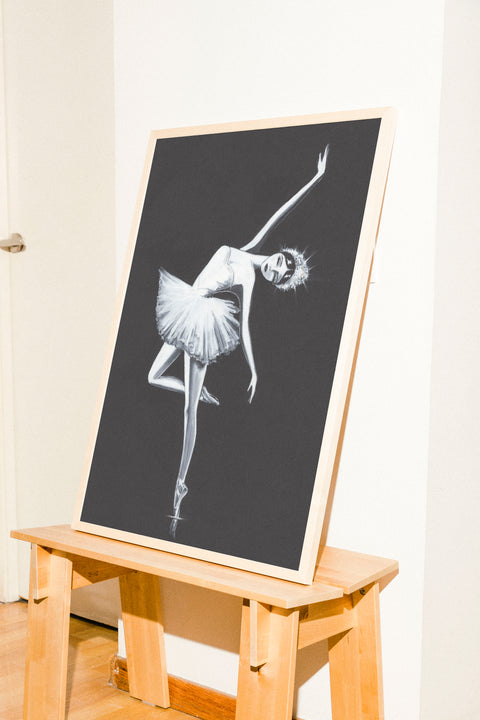 Prima Ballerina poster visad med valfri ram – FrenzyFrame