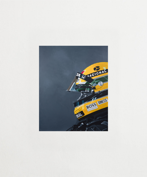 Senna - Original poster visad med ram som tillval – FrenzyFrame
