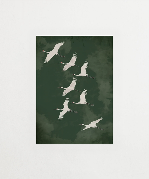 Seven Seekers poster med illustration – FrenzyFrame
