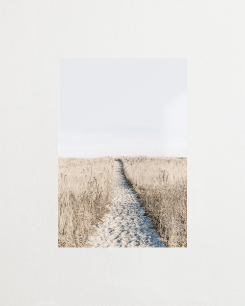 Soft Path poster med abstrakt motiv – FrenzyFrame