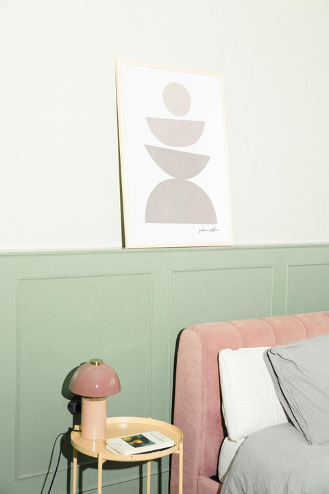 Stacked Calm poster visad med valfri ram – FrenzyFrame
