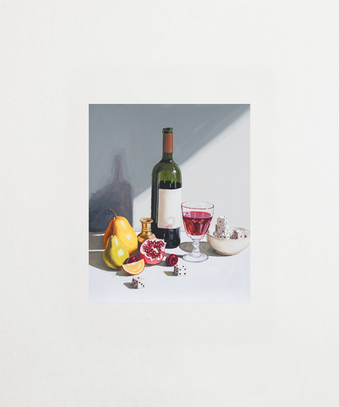 The Gambler's Brunch poster med illustration – FrenzyFrame