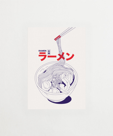 Tokyo Ramen poster med japansk konst motiv – FrenzyFrame
