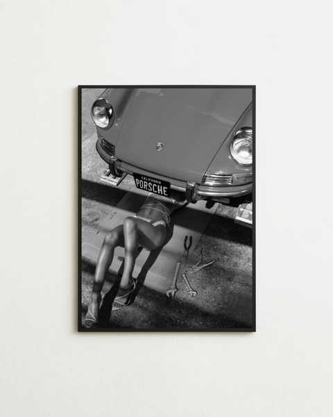 Under the Porsche - FrenzyFrame