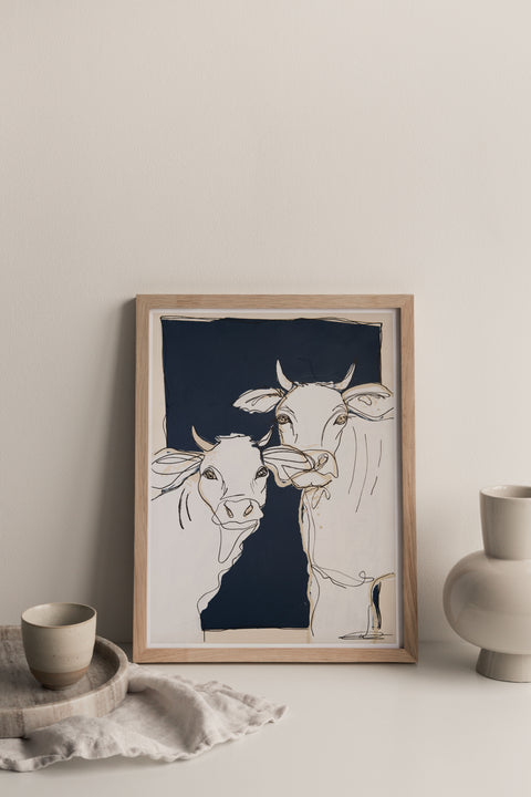 Two cows