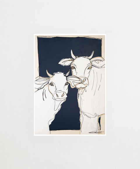 Two cows