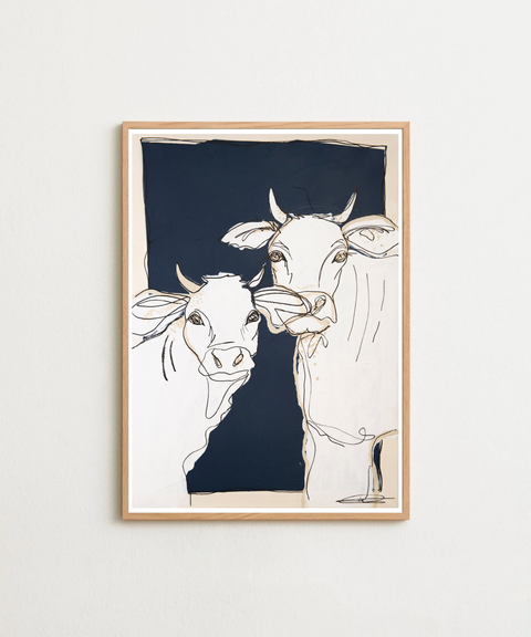 Two cows