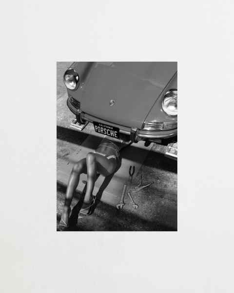 Poster Under the Porsche motorsport motiv – FrenzyFrame