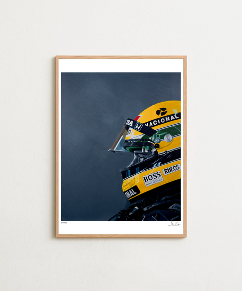 Senna i träram