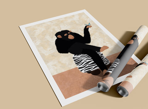 Monkey and Butterfly